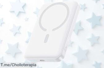 Power bank Baseus Enerfill MagSafe 10000mAh con carga magnética y 225W rápido sin cables en precio loco nunca visto corre por este ofertón ahora es tu momento