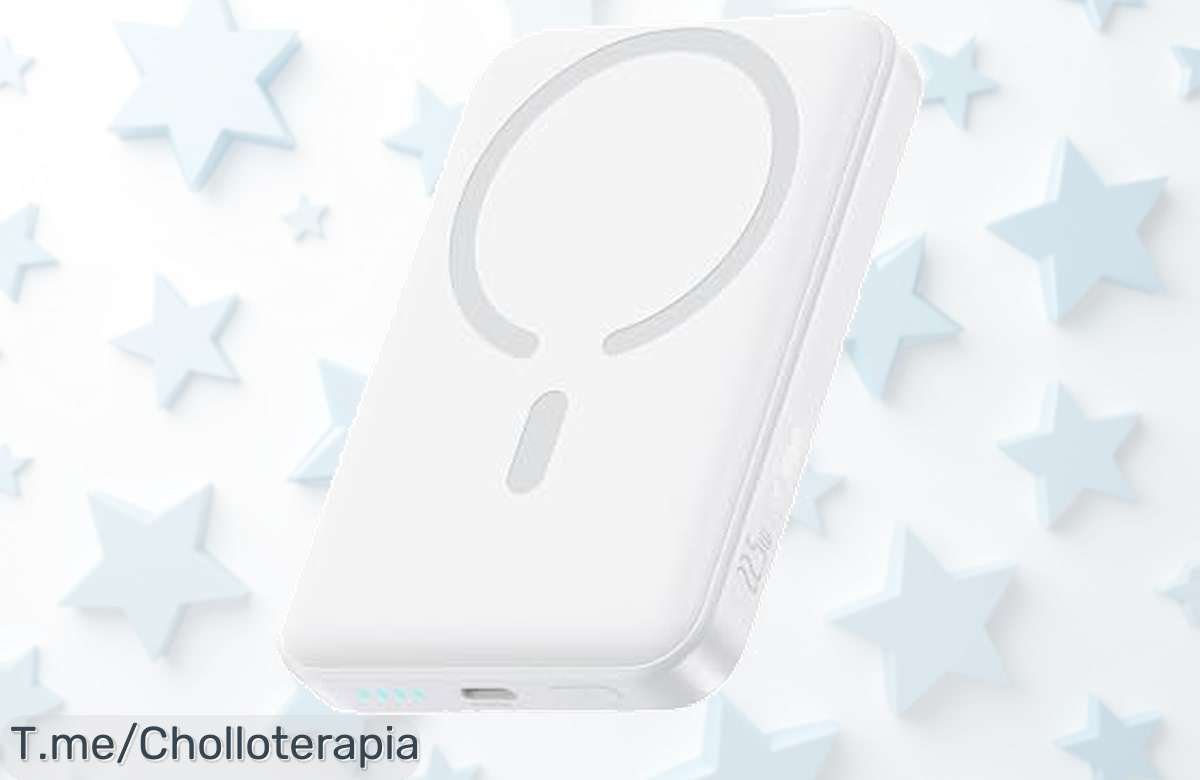 Power bank Baseus Enerfill MagSafe 10000mAh con carga magnética y 22.5W rápido sin cables en precio loco nunca visto corre por este ofertón ahora es tu momento