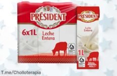 President leche entera 6 litros pack de precio loco súper nutritiva y sin gluten energía para toda la familia aprovecha este ofertón con descuento brutal antes que se agote actúa ya