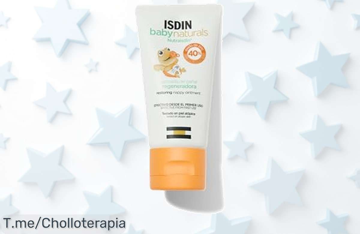 Protege la piel de tu bebé con Isdin Babynaturals ZN40 hidrata 6 horas y alivia rojeces rápido precio loco y descuento brutal oferta limitada ¡corre ya!