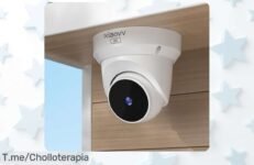 Protege tu hogar con cámara de seguridad 3MP visión nocturna IA audio bidireccional a precio loco descuento brutal nunca visto solo por tiempo limitado compra ya este super chollo