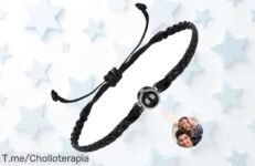 Pulsera con foto personalizada que proyecta tu imagen favorita cerca del corazón a precio loco disfrútala ya en este ofertón nunca visto y no pierdas el descuento brutal limitado