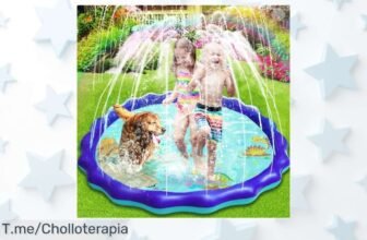 Purpledi tapete de juegos con aspersor refresca a los peques y garantiza risas sin parar precio loco descuento brutal nunca visto corre por este super chollo limitado