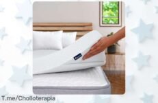 Quncel topper viscoelástico con firmeza alta que abraza tu cuerpo y no te hace pasar calor precio de ganga y descuento brutal un ofertón nunca visto ¡compra ya antes de que vuelen!