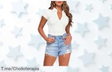 Rayson camisetas mujer manga corta súper chollo que realza tu figura y facilita la lactancia con un descuento brutal no esperes más oferta limitada ¡corre ya!