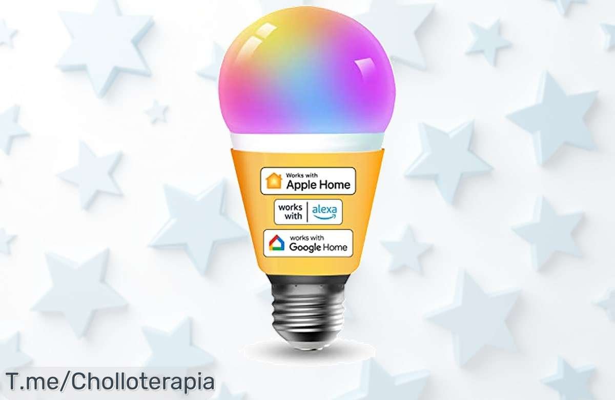 Refoss bombilla led inteligente WiFi multicolor con mando y control por voz cambia tu hogar ahora con super chollo descuento brutal no dejes escapar este ofertón limitadísimo