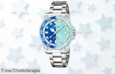 Reloj Lotus para mujer súper resistente en acero inoxidable con agua 10 atm un ofertón de precio loco y descuento brutal nunca visto corre aprovecha ya que es limitado