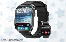 Reloj inteligente Haulvean con pantalla curva HD y ritmo cardíaco precio de ganga nunca visto aprovecha este descontón brutal antes que se agote ¡compra ya!