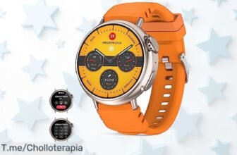 Reloj inteligente Ultra con pantalla HD y llamadas al toque en oferta limitada ¡un super chollo nunca visto para dominar tu salud con más de 120 modos deportivos aprovecha este precio loco ya!