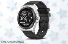 Reloj inteligente con pantalla HD 132 para controlar tu salud y deporte sin miedo al agua precio de ganga nunca visto aprovecha este ofertón descuento brutal es por tiempo limitado