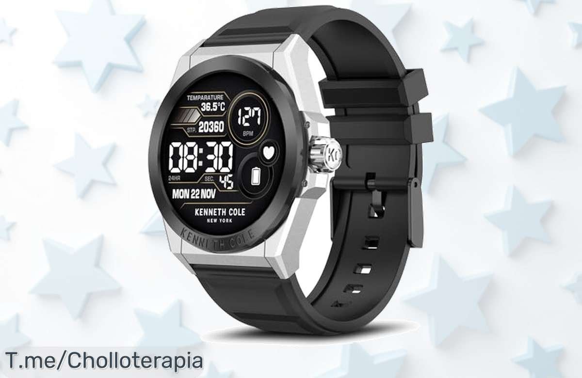 Reloj inteligente con pantalla HD 132 para controlar tu salud y deporte sin miedo al agua precio de ganga nunca visto aprovecha este ofertón descuento brutal es por tiempo limitado