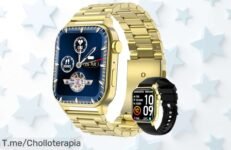 Reloj inteligente para hombres con llamadas y más de 100 deportes a un precio loco nunca visto aprovecha este ofertón con descuento brutal que se agota ya ¡no esperes!