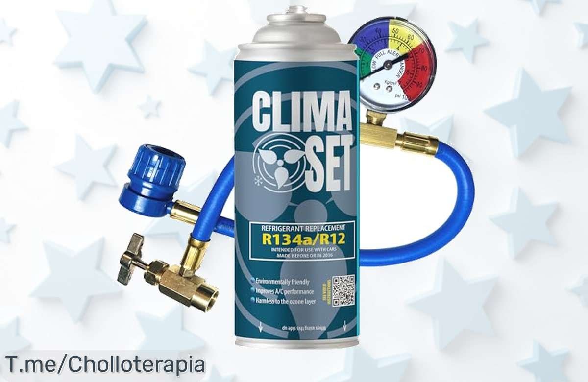 Repuesto gas R134a con adaptador universal que rinde y dura más a un super chollo nunca visto aprovecha este ofertón de precio loco antes que se agoten