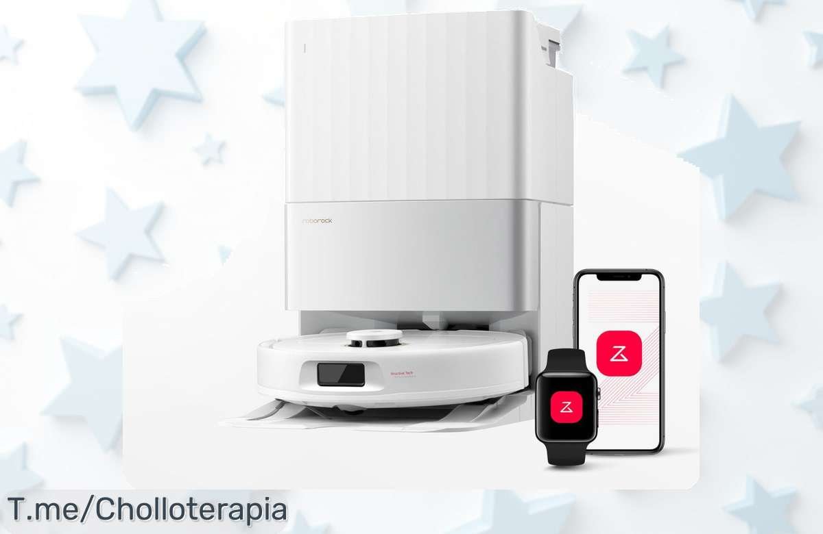 Roborock Qrevo S5V con succión brutal de 12000 Pa y estación multifunción que limpia y seca sola precio loco nunca visto ¡ofertón limitado corre que vuelan!