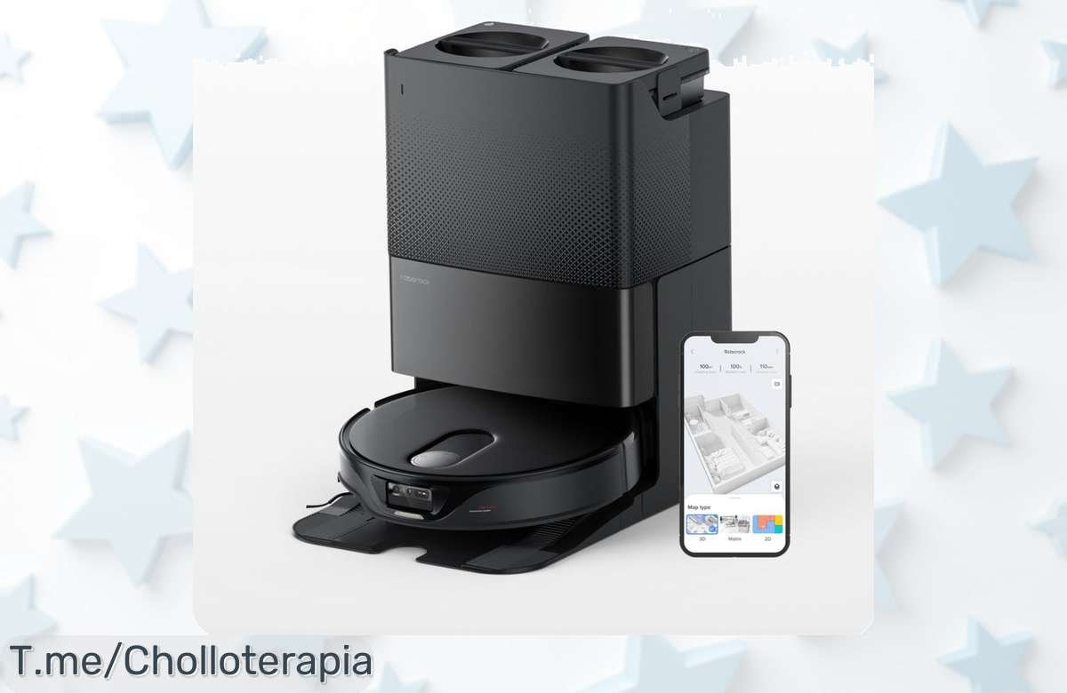 Roborock Qrevo Slim succión brutal 11000 Pa base automática que lava y seca un super chollo nunca visto con descuento brutal precio loco oferta limitada ¡compra ya!