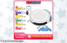 Robot aspirador con succión ultrapotente y navegación inteligente chollazo con descuento brutal limpieza perfecta para pelos de mascotas precio loco oferta limitada corre antes que se agote