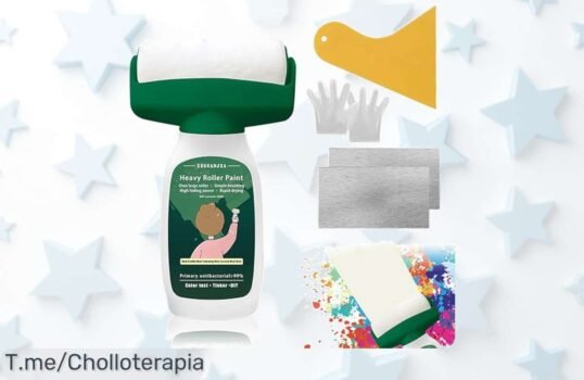 Rodillo de pintura reparador 360 para paredes perfectas elimina manchas y grietas al instante con super chollo y descuento brutal ¡oferta nunca vista precio loco limitado!