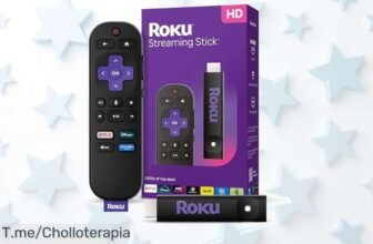 Roku Streaming Stick 2025 con mando por voz para ver tus series y TV en vivo precio loco nunca visto aprovecha este ofertón de descuento brutal compra ya antes que se agote
