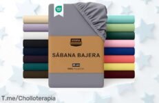 Sábanas bajeras súper resistentes con bolsillo profundo para ajuste perfecto disfruta calor y frescura a precio loco aprovecha este ofertón limitado que vuela rápido