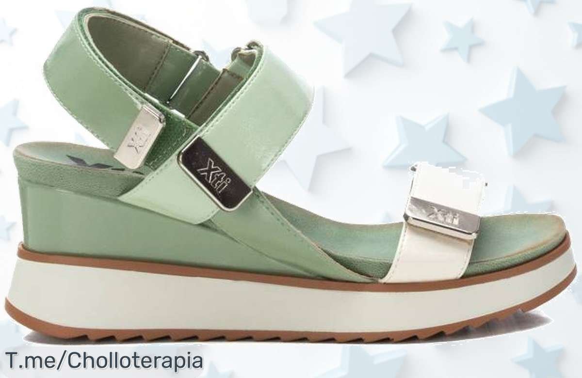 Sandalia Xti mujer con diseño versátil y descuento brutal que jamás volverás a ver disfruta de este super chollo ahora antes que se acabe el precio loco limitada oferta