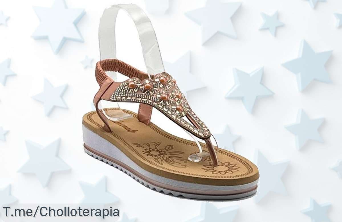 Sandalias de dedo con cuña JZ Hermanos diseño único y súper cómodo aprovecha este ofertón de precio loco descuento brutal limitado corre que vuelan