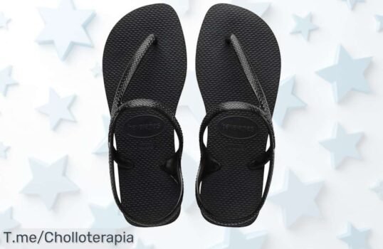 Sandalias urbanas Havaianas Flash con tiras metálicas cruzadas oferta nunca vista precio loco y descuento brutal aprovecha este super chollo ¡compra ya antes que se agoten!