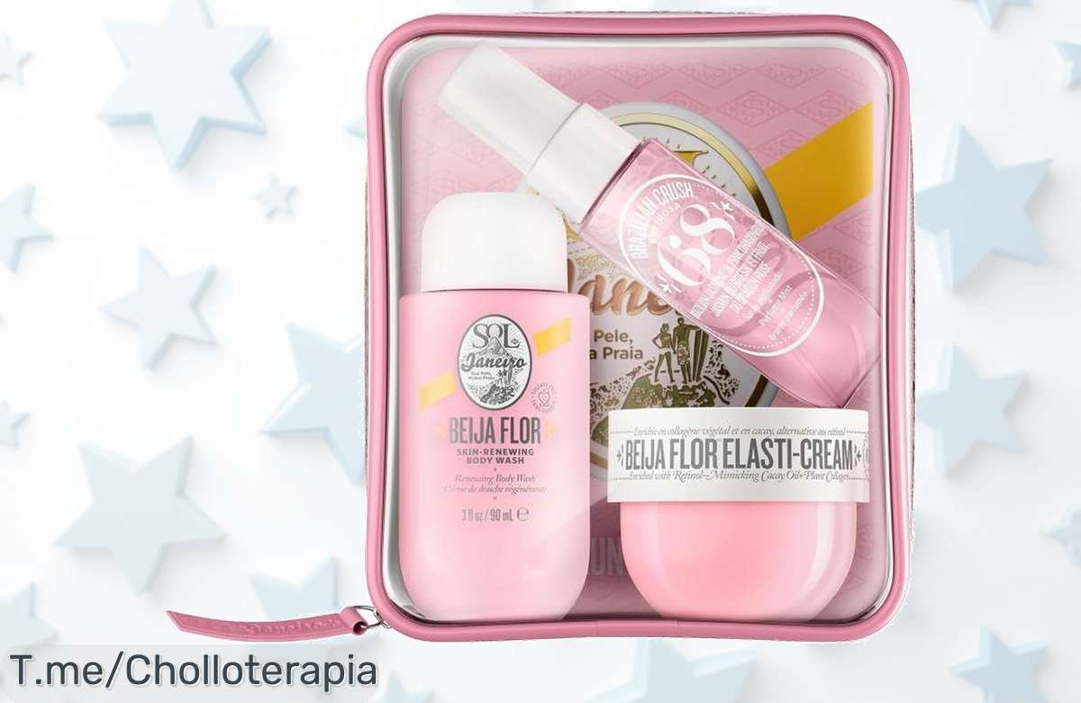 Set Sol de Janeiro Beija Flor con perfume y crema a precio loco disfruta un aroma único piel hidratada ¡ofertón nunca visto corre que el descuento brutal es por tiempo limitado!