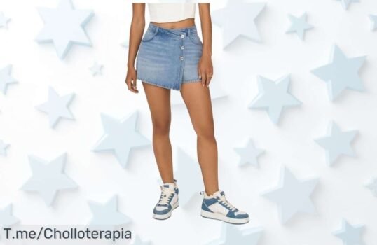 Shorts vaqueros minifalda con botones fáciles y bolsillos por todas partes descubre el precio loco en este ofertón limitado corre ya antes que vuelen