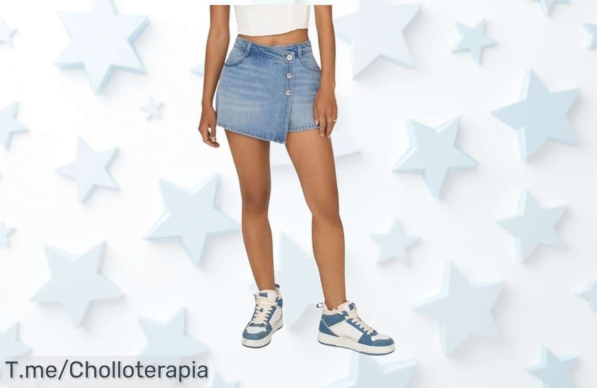 Shorts vaqueros minifalda con botones fáciles y bolsillos por todas partes descubre el precio loco en este ofertón limitado corre ya antes que vuelen