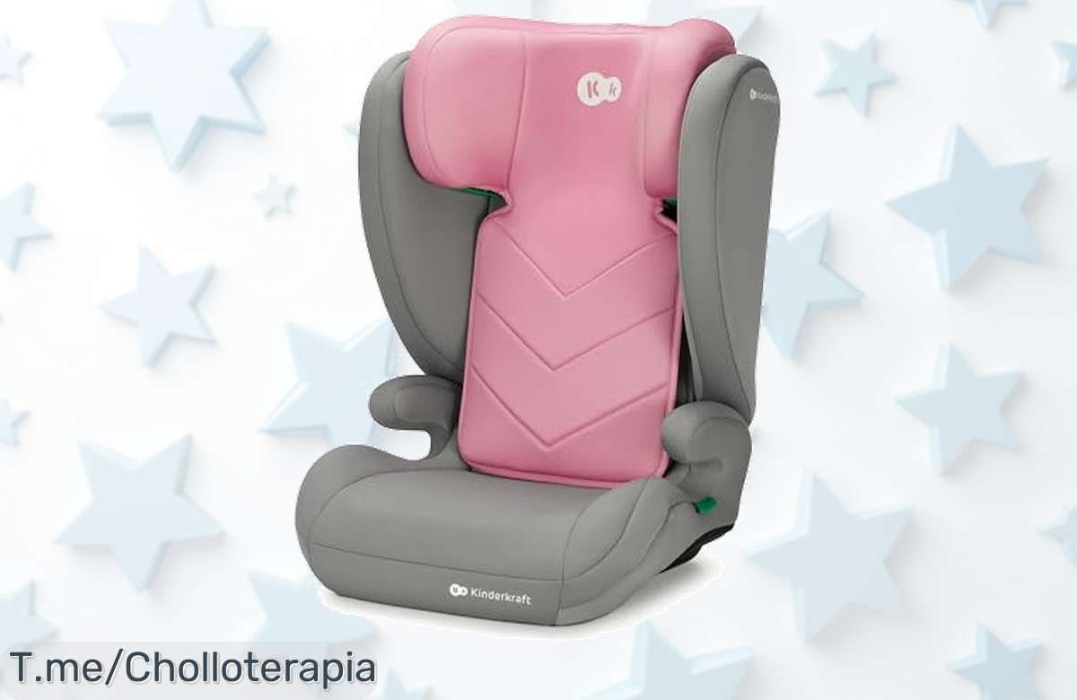 Silla de coche para bebé kinderkraft ispark con súper protección lateral y reposacabezas ajustable en 10 posiciones precio loco nunca visto aprovecha este ofertón limitado ya