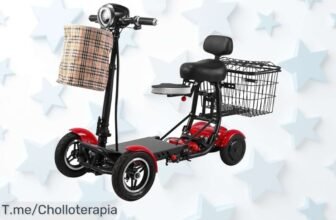Silla de movilidad eléctrica plegable con motor potente para subir cuestas sin esfuerzo aprovecha este super chollo con descuento brutal y precio loco que nunca visto solo por tiempo limitado corre ya