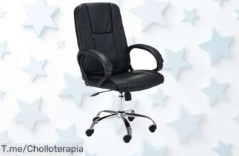 Silla de trabajo ergonómica AKORD con ruedas giratorias para cuidar tu postura sin esfuerzo precio loco y descuento brutal que nunca has visto aprovecha esta oferta única ya!