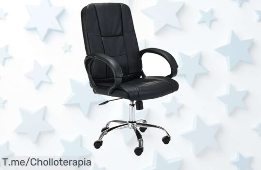 Silla de trabajo ergonómica AKORD con ruedas giratorias para cuidar tu postura sin esfuerzo precio loco y descuento brutal que nunca has visto aprovecha esta oferta única ya!