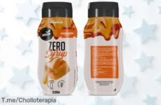 Sirope de caramelo Quamtrax 0% calorías sin azúcar con un descuento brutal disfruta sabor total sin culpa en este ofertón limitado corre antes que se acabe