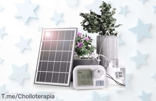 Sistema de riego solar automático con detección inteligente para 15 plantas en precio loco y descuento brutal que no querrás perder compra ya este ofertón limitado