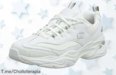 Skechers D'Lites 40 Fresh Diva con suela dura y espuma fresquita para máxima comodidad un ofertón con descuento brutal que vuela rápido ¡aprovecha este precio de ganga ya!