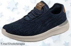 Skechers Lattimore Coringa con espuma viscoelástica y aire fresco diseño clásico nunca falla precio loco en este ofertón limitado compra ya antes que suban