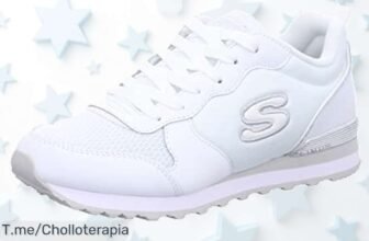 Skechers OG 85 Goldn Gurl con suela antideslizante y energía extra cada paso disfruta este ofertón con descuento brutal a precio de ganga corre antes que se agote