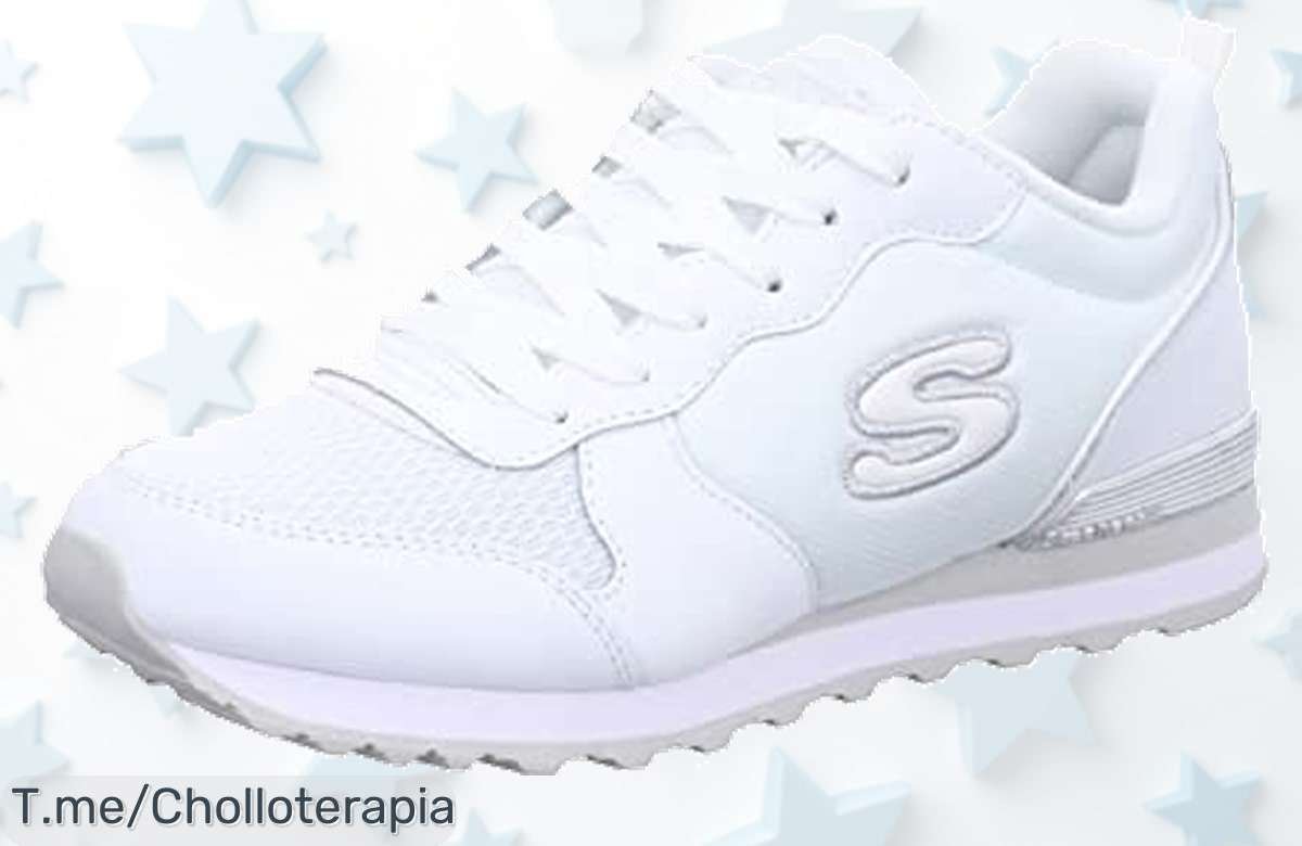 Skechers OG 85 Goldn Gurl con suela antideslizante y energía extra cada paso disfruta este ofertón con descuento brutal a precio de ganga corre antes que se agote