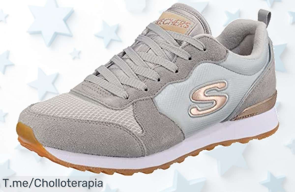 Skechers OG 85 Goldn Gurl con suela que agarra en todo terreno diseño único y oferta nunca vista precio de ganga corre que vuelan las tuyas hoy mismo