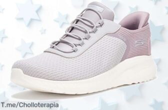Skechers sin cordones con ajuste manos libres y espuma visco adaptable un ofertón nunca visto a precio de ganga ¡aprovecha este descuento brutal antes que se acabe!