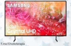 Smart TV 43 Samsung Crystal UHD 2024 con imagen vibrante y sonido brutal QSymphony precio de ganga nunca visto corre que vuelan unidades ¡ofertón limitado!