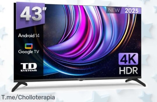 Smart TV 43 pulgadas 4K con control por voz y Android 14 a precio loco imagen increíble nunca vista aprovecha este ofertón limitado antes que se acabe el descuento brutal