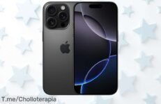 Smartphone 5G diseño brutal iPhone 16 Pro con tecnología pro descuento brutal nunca visto oferta limitada super chollo precio loco corre que vuelan