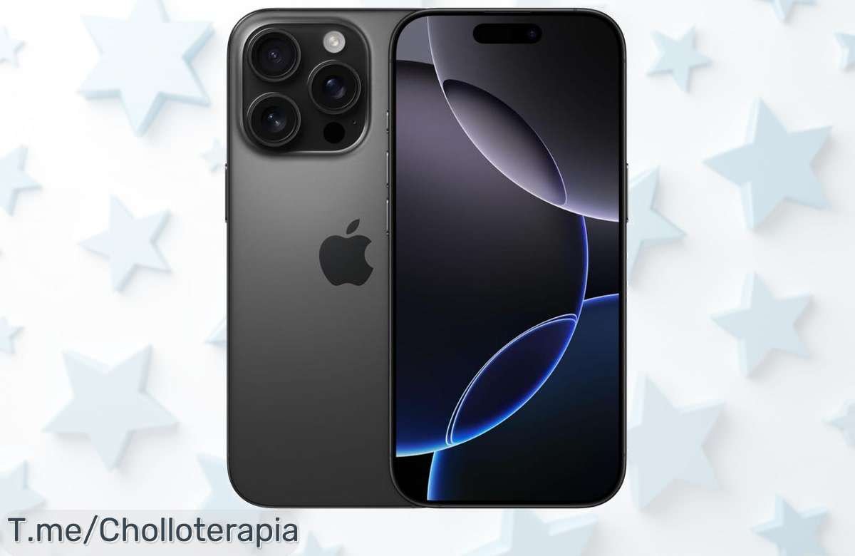 Smartphone 5G diseño brutal iPhone 16 Pro con tecnología pro descuento brutal nunca visto oferta limitada super chollo precio loco corre que vuelan