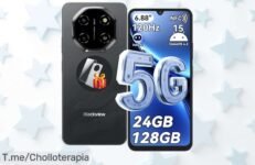 Smartphone Blackview Shark 6 IA con mega pantalla 120Hz y 24GB de RAM a precio loco nunca visto aprovecha este ofertón y consigue tu descuento brutal ahora mismo