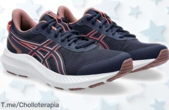 Sneaker ASICS JOLT 5 para mujer con súper amortiguación y malla fresca a un precio rebajadísimo, ¡aprovecha este ofertón limitado antes de que desaparezca!