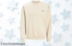 Sudadera Jack & Jones con estampado moderno y dobladillo reforzado a precio loco disfruta un diseño único perfecto para tus planes no dejes pasar este ofertón limitado compra ya