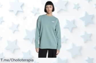 Sudadera con capucha Puma ESS Small No 1 para niñas en verde luna, diseño que destaca y precio rebajado imposible de dejar pasar ¡Consigue el tuyo antes de que vuelen!