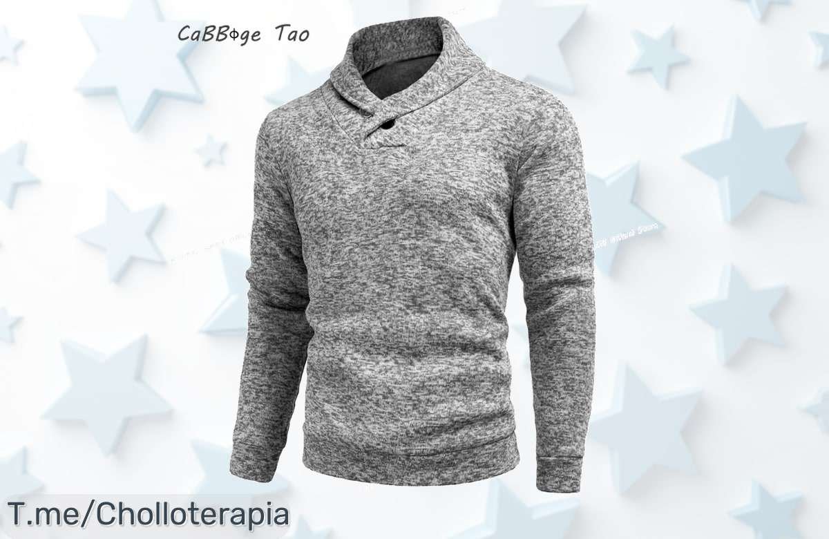 Suéter cuello alto slim fit cálido y elástico con rayas a precio loco descuento brutal super chollo nunca visto aprovecha ya oferta limitada se agota rápido